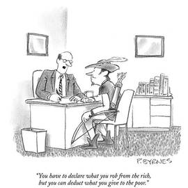 You Have To Declare What You Rob From The Rich by Pat Byrnes