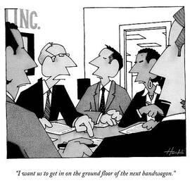 I Want Us To Get In On The Ground Floor by William Haefeli