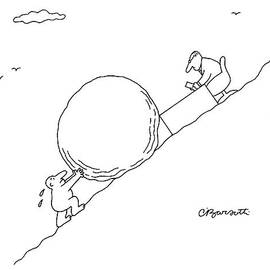 Business Sisyphus by Charles Barsotti
