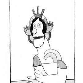 New Yorker February 23rd, 1976 by Saul Steinberg