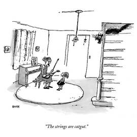 The Strings Are Catgut by George Booth