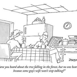 Have You Head About The Tree Falling by Jack Ziegler