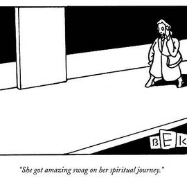 She Got Amazing Swag On Her Spiritual Journey by Bruce Eric Kaplan