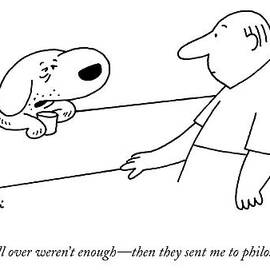 Fetch And Roll Over Weren't Enough - by Charles Barsotti