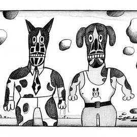 New Yorker February 23rd, 1976 by Saul Steinberg