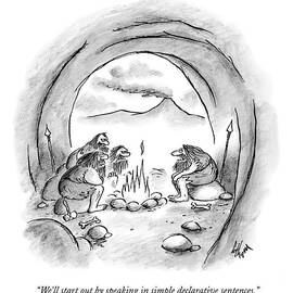 We'll Start Out By Speaking In Simple Declarative by Frank Cotham