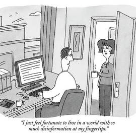 I Just Feel Fortunate To Live In A World by Peter C. Vey