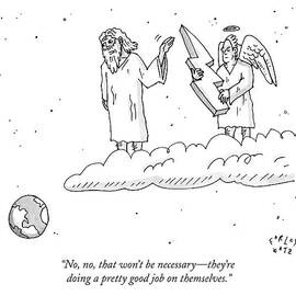 No, No, That Won't Be Necessary - They're Doing by Farley Katz
