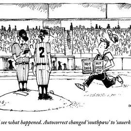 A Baseball Pitcher Stands On A Mound. A Player by Corey Pandolph