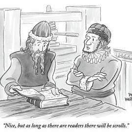 A Bearded Wise Man Looks Over A Book by Paul Karasik