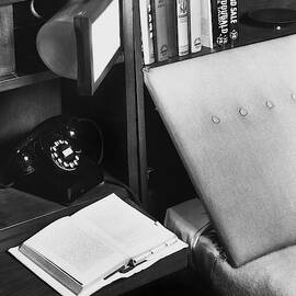 A Bed And A Open Book by Scott Hyde