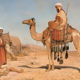 A Bedouin Encampment by Mountain Dreams