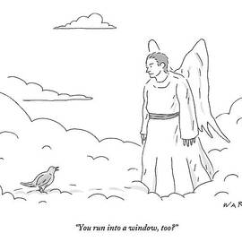 A Bird In Heaven Addresses A Male Angel And Asks by Kim Warp