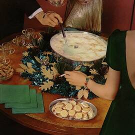A Bowl Of Eggnog by Anton Bruehl