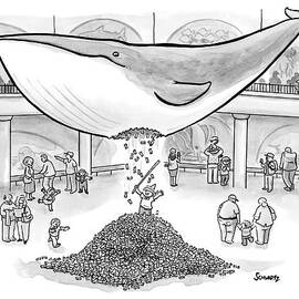 A Boy Hits The Giant Whale In The Museum by Benjamin Schwartz