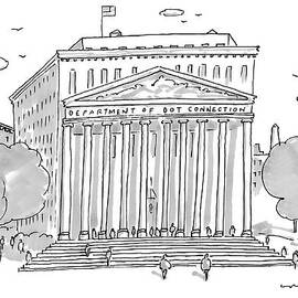 A Building In Washington Dc Is Shown by Michael Crawford