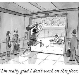 A Business Man Remarks Upon The Floor To Which by Jason Patterson