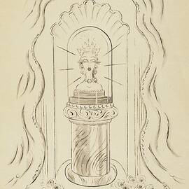 A Bust Of A Queen by Cecil Beaton