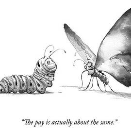 A Butterfly Talks To A Caterpillar by Will McPhail