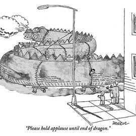 A Child And An Adult Man Clap Their Hands by Jack Ziegler