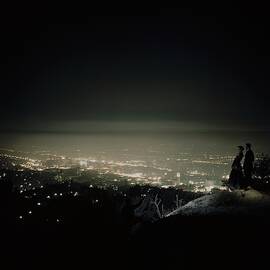 A City At Night by Constantin Joffe