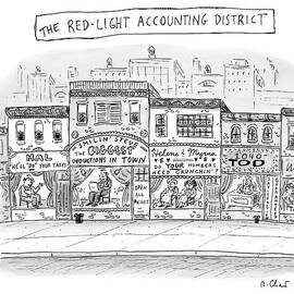 A City Block Is Full Of Buildings With Glass by Roz Chast