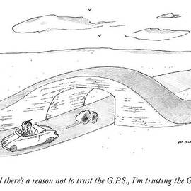 A Couple In A Car Drive Around An Infinite by Michael Maslin