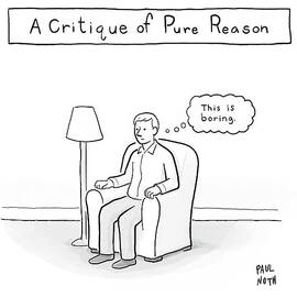 A Critique Of Pure Reason. -- A Man In An by Paul Noth