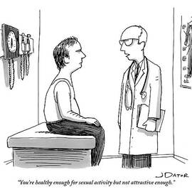 A Doctor Explains To His Male Patient by Joe Dator