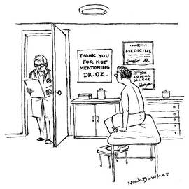 A Doctor Walks Into An Office Where A Patient by Nick Downes