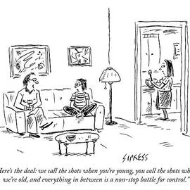 A Father Says To His Son by David Sipress