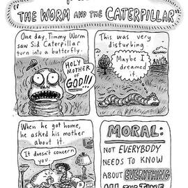 A Four-panel Cartoon Detailing The Trauma by Roz Chast