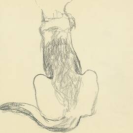 A German Shepherd by Carl Oscar August Erickson