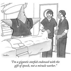 A Giant Starfish In An Operating Room by Charlie Hankin