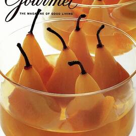 A Gourmet Cover Of Baked Pears by Romulo Yanes