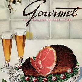 A Gourmet Cover Of Ham by Henry Stahlhut