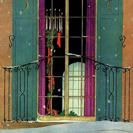 A House And Garden Cover Of A Christmas by Harry Richardson