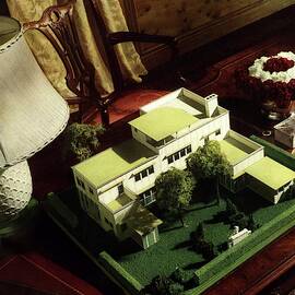 A House And Garden Cover Of A Model House by Anton Bruehl