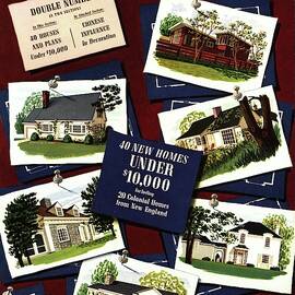 A House And Garden Cover Of Houses by Robert Harrer