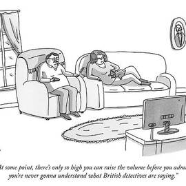 A Husband And Wife Watch Television by Zachary Kanin
