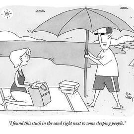 A Husband Returns To His Wife At The Beach Having by Peter C. Vey