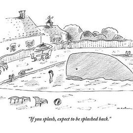 A Kid Is In A Swimming Pool With A Whale by Michael Maslin