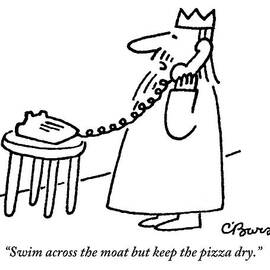 A King Gives Instructions On The Telephone by Charles Barsotti