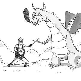 A Knight And A Dragon by Zachary Kanin