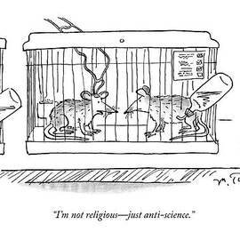 A Lab Rat With Electrodes On His Head Talks by Mike Twohy