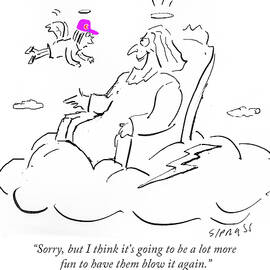 A Lot More Fun To Have Them Blow It Agains by David Sipress