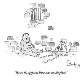 A Man In A Prison Speaks To The Skeleton by Avi Steinberg