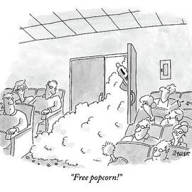 A Man Shouts Through The Entrance Doors That by Jack Ziegler