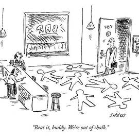 A Man Walks Into A Seedy Bar Where by David Sipress