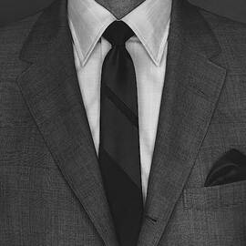 A Man Wearing A Suit by Peter Scolamiero